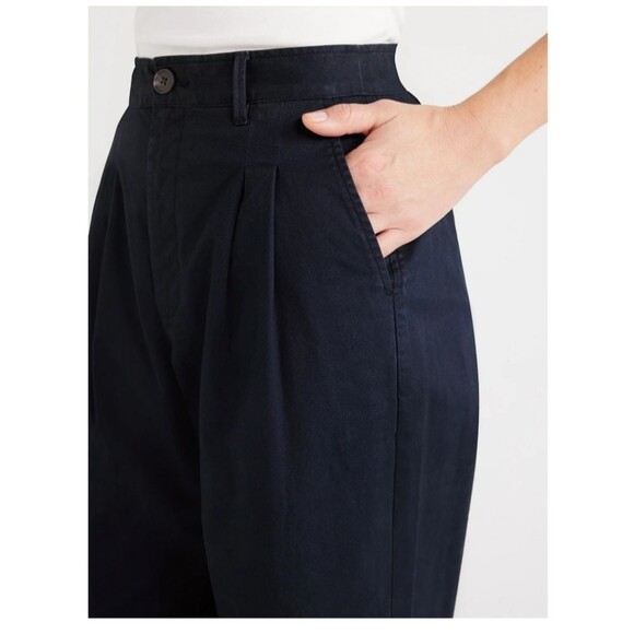 Free Assembly Women’s Wide Leg Chino Pants, 31” Inseam, Size 2 - Picture 3 of 7